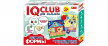 Купить ранок iq-club. для малышей. изучаем формы 13152042р