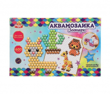 Купить multiart аквамозаика зоопарк 600 бусин aquabeads600-mulart1