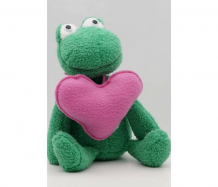 Купить мягкая игрушка unaky soft toy лягушка синдерелла с розовым сердцем 24 см 0973520-33k