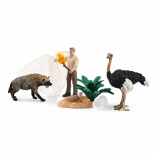 Купить schleich набор фигурок нападение гиены 42504