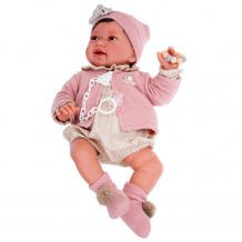 Купить munecas antonio juan кукла малышка елена в розовом 40 см 33006
