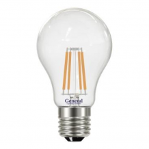 Купить светильник general лампа led филамент 10w а60 е27 2700 груша 10 шт. 43890