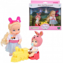 Купить abtoys набор игровой baby ardana на прогулке с игрушечным поездом a610