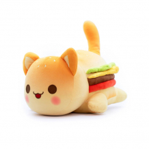 Купить мягкая игрушка mihi mihi подушка кот гамбургер hamburger cat 25 см mm12614