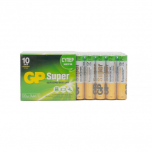 Купить gp батарейка super alkaline ааа (lr03) gp24a-2crvs30 алкалиновая 30 шт. gp 24a-2crvs30 180/720