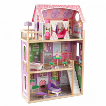 Купить kidkraft кукольный домик ава с мебелью (10 элементов) 65900_ke