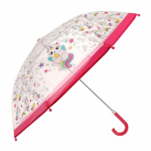 Купить зонт mary poppins детский кэттикорн прозрачный 48 см 53755