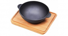 Купить tima сковорода wok brizoll 180х63 мм с дощечкой нw18-д
