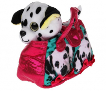 Купить мягкая игрушка мой питомец далматинец в модной сумочке 15 см ct-ad201041-19