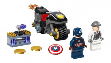 Купить конструктор lego super heroes битва капитана америка с гидрой 76189