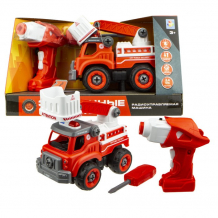 Купить 1 toy машинка экстренные службы пожарный подъемник на радиоуправлении т16964