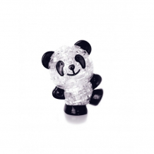Купить hobby day 3d пазл магический кристалл панда со светом (53 детали) yj6918