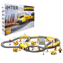 Купить 1 toy intercity megapolis набор железная дорога новостройка т20836