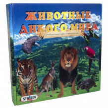 Купить strateg настольная игра животные дикого мира 4906