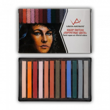 Купить vista-artista набор пастели портретные цвета 12 цветов vapp