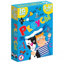 Купить дрофа iq box ребусы 3107