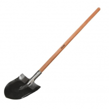 Купить greengo лопата универсальная с рёбрами жёсткости с деревянной рукоятью 3340820