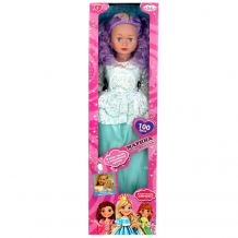Купить карапуз кукла озвученная марина, цветные волосы 81 см kt8100-princess-22-ru