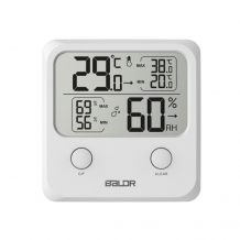 Купить baldr цифровой термогигрометр с тенденцией изменения температуры и влажности b0335th b0335th