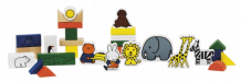 Купить деревянная игрушка totum набор для творчества miffy зоопарк 33409