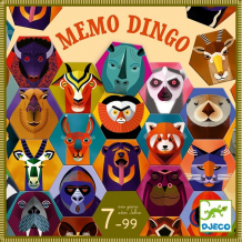 Купить djeco настольная игра мемо динго 08538