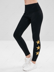 Купить zaful star high waisted workout leggings ( id 278257301 )