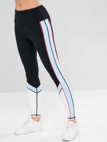 Купить zaful color block inner pocket sports leggings ( id 284426603 )