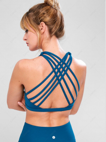 Купить zaful strappy exercise bra ( id 286259903 )