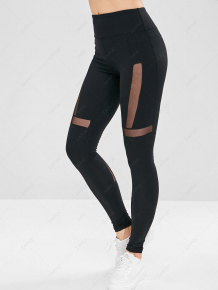 Купить workout mesh panel sport leggings ( id 296920902 )