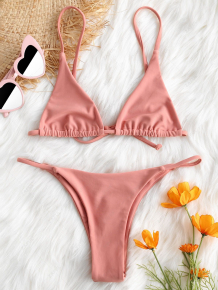 Купить bralette thong string bikini set ( id 236890126 )