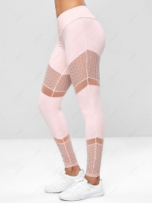 Купить perforated mesh insert gym yoga leggings ( id 419159402 )