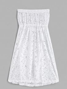 Купить lace see thru bandeau cover up dress ( id 464989001 )