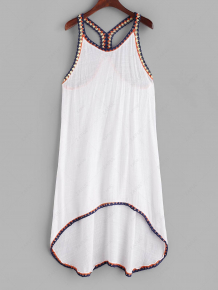 Купить high low braided trim cover up dress ( id 470275602 )