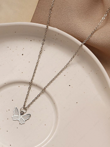 Купить chain butterfly pendant choker necklace ( id 470795802 )