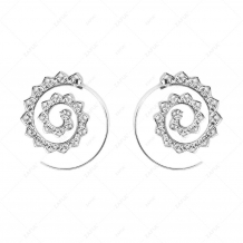 Купить fashion hoop earrings set party jewerly set jewerly gift big hoop earrings women girls wedding party jewelery ( id 274294703 )