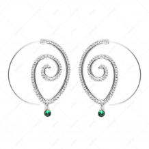 Купить fashion hoop earrings set party jewerly set jewerly gift big hoop earrings women girls wedding party jewelery ( id 274294705 )