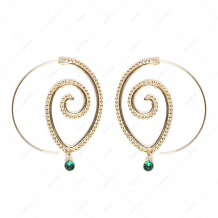 Купить fashion hoop earrings set party jewerly set jewerly gift big hoop earrings women girls wedding party jewelery ( id 274294706 )