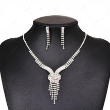 Купить 3pcs women dinner jewerly fashion bohemian earring for women personality retro shining cubic zirconia stud earring necklace set ( id 272397301 )