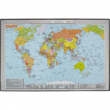 Купить attache коврик на стол политическая карта мира 38x58 см 46959
