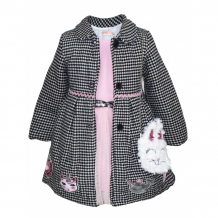 Купить baby rose комплект для девочки (пальто, платье, сумка) 3225 3225