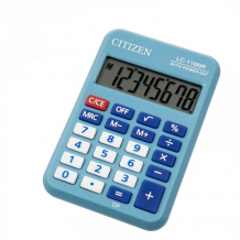 Купить citizen калькулятор карманный lc-110nr 8 разрядов lc-110nr