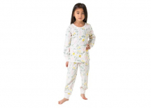 Купить crockid пижама для девочки зайчики в цветах к 1512 к 1512