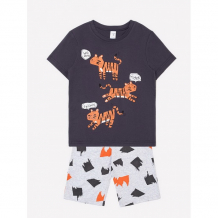 Купить crockid пижама для мальчика тигр (футболка и шорты) к 1528