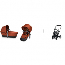 Купить коляска cybex сиденье 2 в 1 priam light seat rb с рамой matt black 