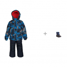 Купить gusti комплект для мальчика (куртка, полукомбинезон) gwb5874 и easy go ботинки детские утепленные 
