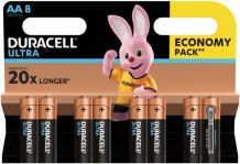 Купить duracell батарейка алкалиновая ultrapower aa (lr06) 8 шт. 5000394063051