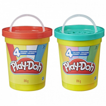Купить play-doh набор игровой большая банка 4 цвета e5045eu4