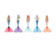 Купить barbie кукла-сюрприз 4 волна русалки gtp43