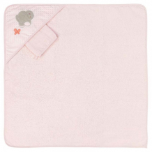 Купить nattou полотенце-уголок adele & valentine с варежкой 424479