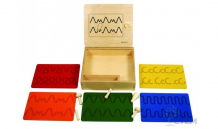 Купить деревянная игрушка beleduc развивающие панели учимся писать 23619